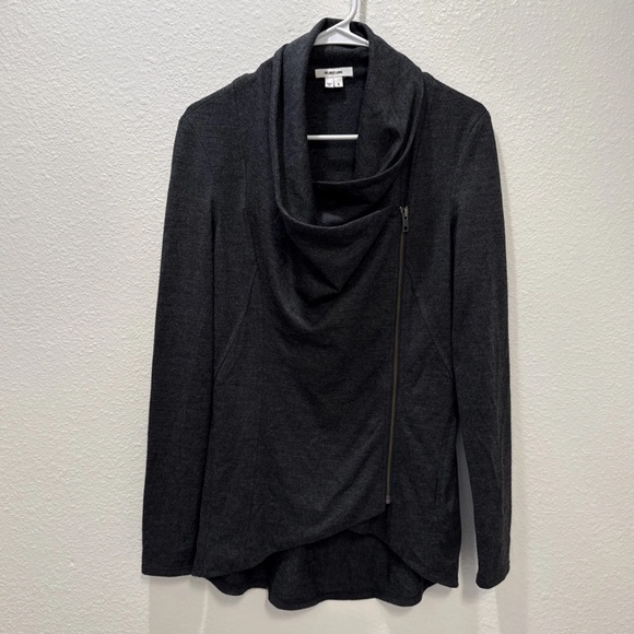 Helmut Lang Sweaters - Helmut Lang Charcoal Cowl Neck Sweater size S